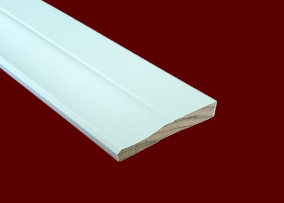 Mieszkaniowa biała dekoracyjna listwa osłonowa 100% komórkowy PVC